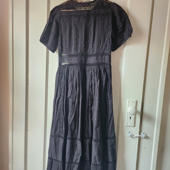 Doen Violet Black Midi Dress - Picture 11 of 13